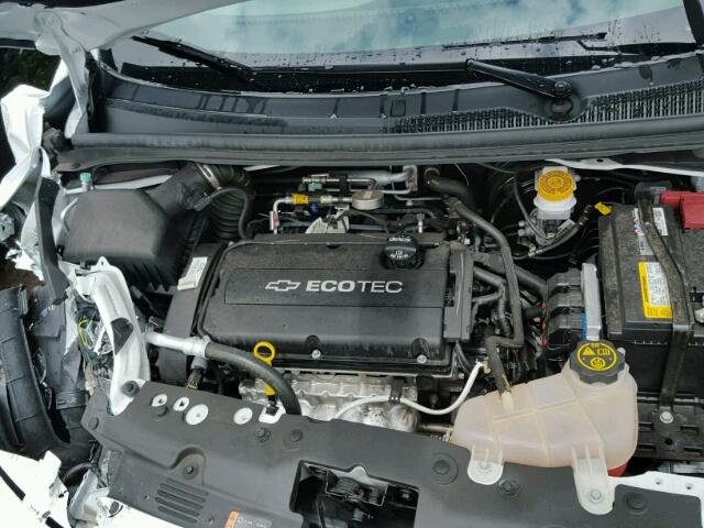 1G1JB6SH7G4175054 - 2016 CHEVROLET SONIC LS WHITE photo 7