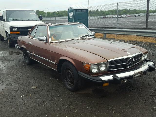 10704412038639 - 1977 MERCEDES-BENZ 450SL BROWN photo 1