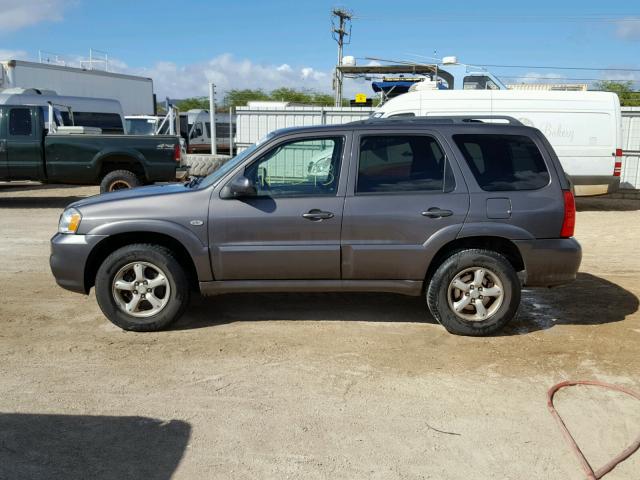 4F2CZ04196KM12520 - 2006 MAZDA TRIBUTE S GRAY photo 9