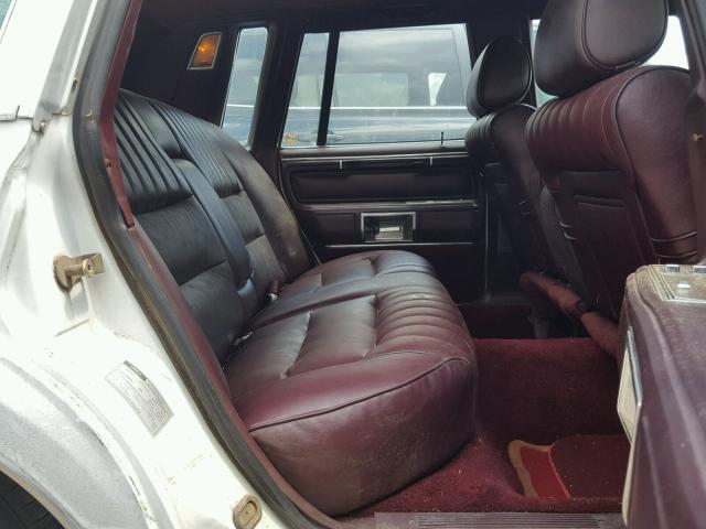 1LNBM81F4JY763507 - 1988 LINCOLN TOWN CAR WHITE photo 6