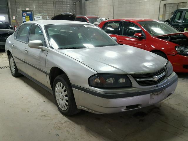 2G1WF52EX59150086 - 2005 CHEVROLET IMPALA SILVER photo 1