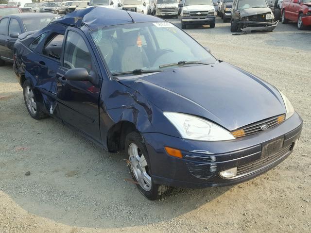 1FAFP38ZX3W275389 - 2003 FORD FOCUS ZTS BLUE photo 1
