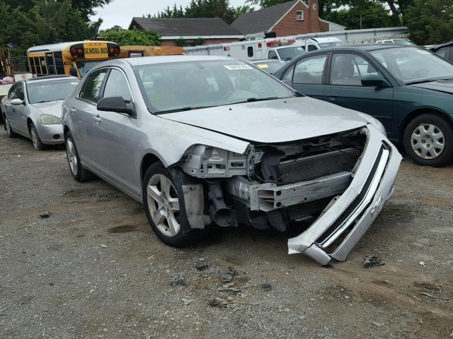 1G1ZB5EB1AF102696 - 2010 CHEVROLET MALIBU LS 银色 照片 1