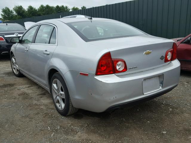 1G1ZB5EB1AF102696 - 2010 CHEVROLET MALIBU LS 银色 照片 3