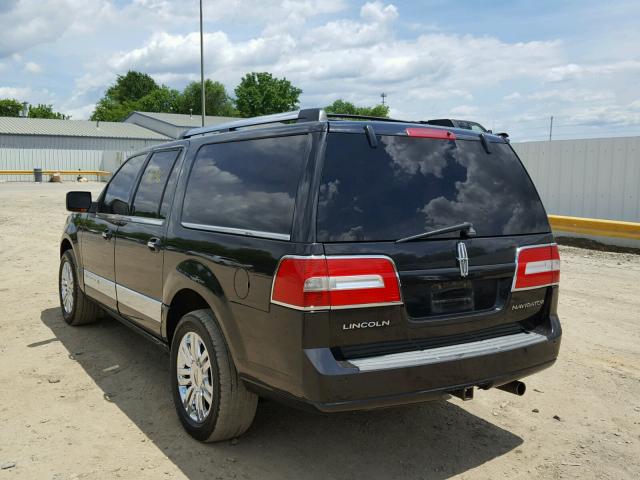 5LMJJ3H52AEJ01475 - 2010 LINCOLN NAVIGATOR 黑色 照片 3