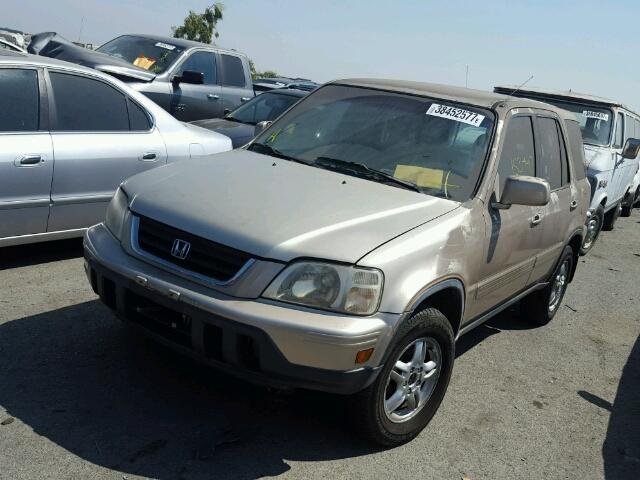 JHLRD1875YC038775 - 2000 HONDA CR-V SE GOLD photo 2