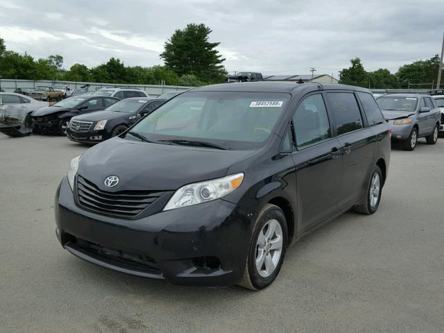 5TDZK3DC3ES520771 - 2014 TOYOTA SIENNA BAS BLACK photo 2