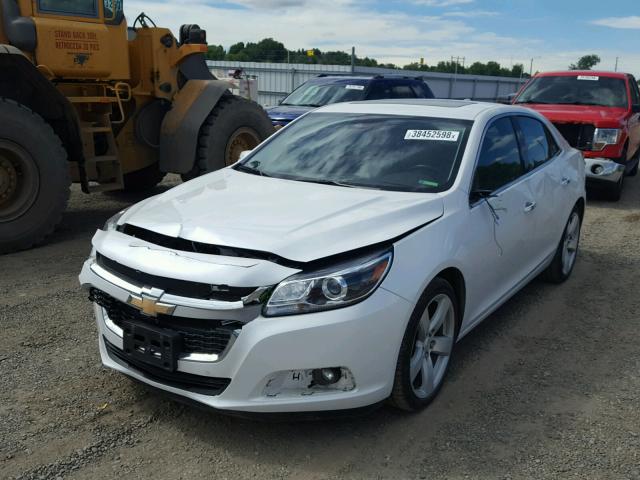 1G11G5SX4FF185658 - 2015 CHEVROLET MALIBU LTZ თეთრი ფოტო 2