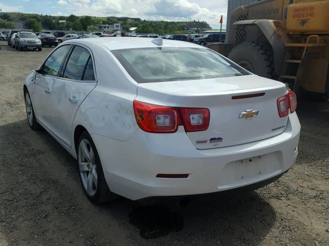 1G11G5SX4FF185658 - 2015 CHEVROLET MALIBU LTZ თეთრი ფოტო 3