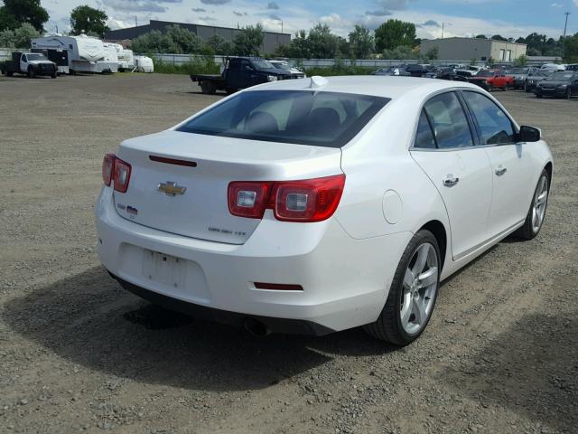 1G11G5SX4FF185658 - 2015 CHEVROLET MALIBU LTZ თეთრი ფოტო 4