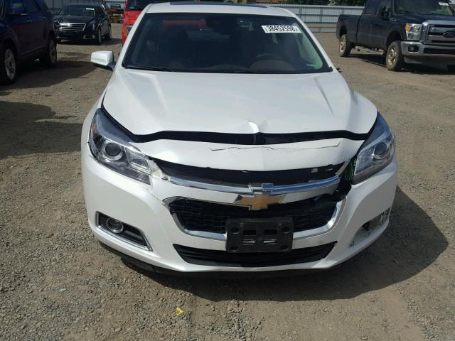 1G11G5SX4FF185658 - 2015 CHEVROLET MALIBU LTZ თეთრი ფოტო 9