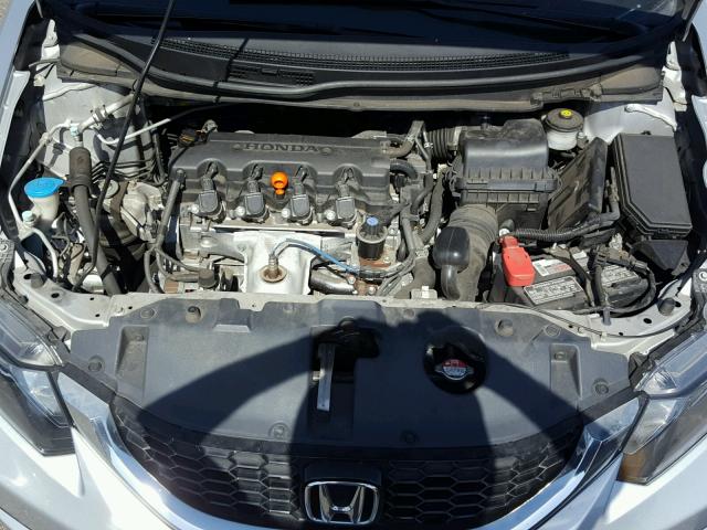 19XFB2F99DE268581 - 2013 HONDA CIVIC EXL SILVER photo 7