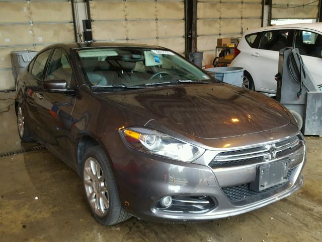 1C3CDFCB7FD122765 - 2015 DODGE DART LIMIT GRAY photo 1