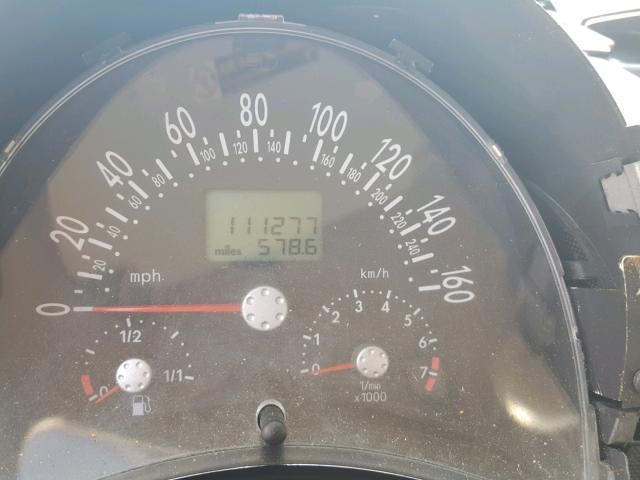 3VWCC21C21M407581 - 2001 VOLKSWAGEN NEW BEETLE YELLOW photo 8