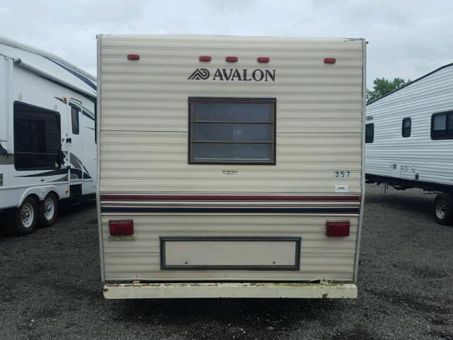 1A0R35208J1000621 - 1988 AVAL CAMPER BEIGE photo 5