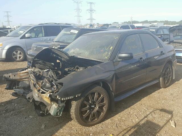 JF1GD76607L517191 - 2007 SUBARU IMPREZA WR BLACK photo 2