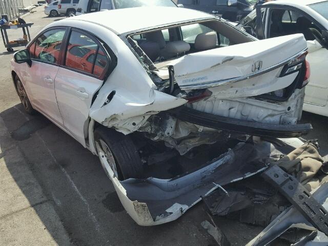 2HGFB2F50FH500264 - 2015 HONDA CIVIC LX WHITE photo 3