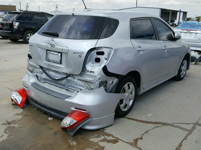 2T1KE40E89C022411 - 2009 TOYOTA COROLLA MA SILVER photo 4