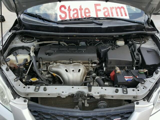 2T1KE40E89C022411 - 2009 TOYOTA COROLLA MA SILVER photo 7