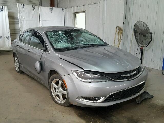 1C3CCCCB3FN544625 - 2015 CHRYSLER 200 C GRAY photo 1