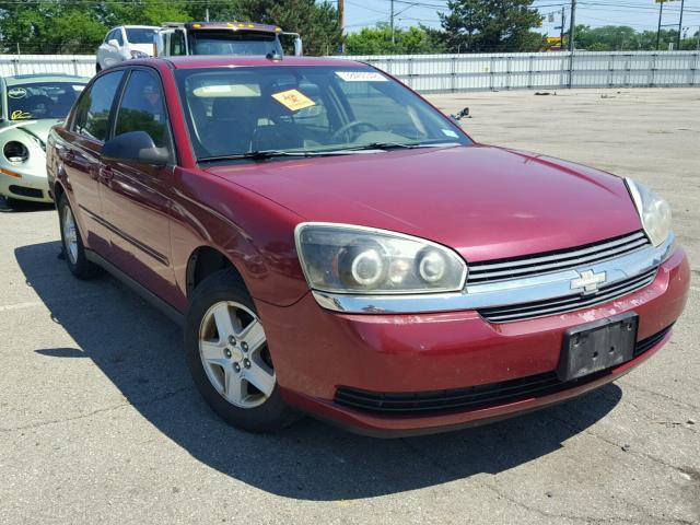 1G1ZT54895F248837 - 2005 CHEVROLET MALIBU LS 红色 照片 1