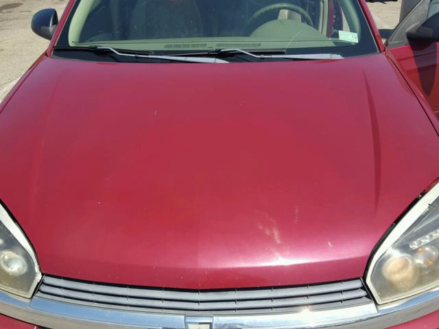 1G1ZT54895F248837 - 2005 CHEVROLET MALIBU LS 红色 照片 7