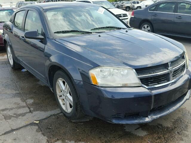 1B3LC56K68N227820 - 2008 DODGE AVENGER SX BLUE photo 1