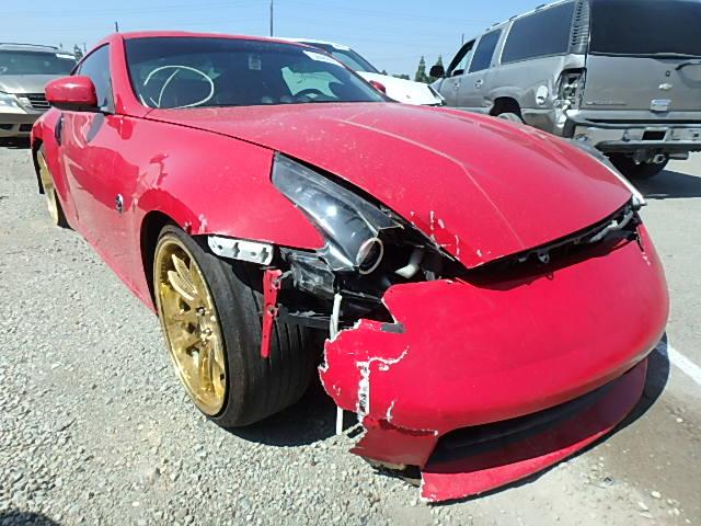 JN1AZ4EH6EM630365 - 2014 NISSAN 370Z BASE RED photo 1