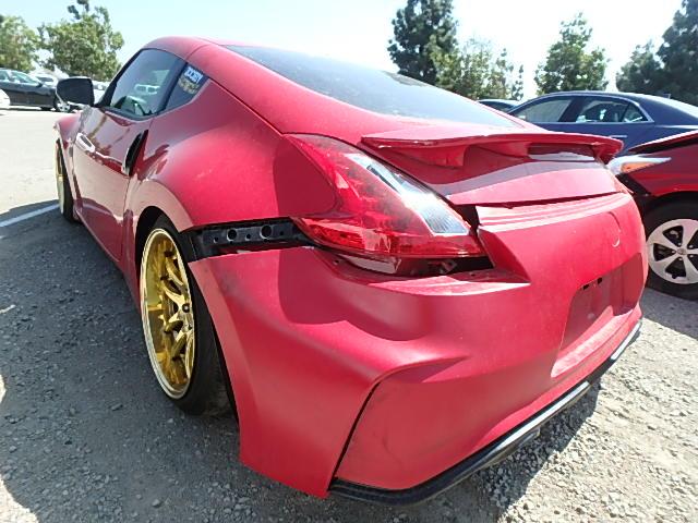 JN1AZ4EH6EM630365 - 2014 NISSAN 370Z BASE RED photo 3