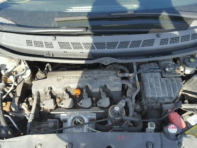 2HGFA16337H017364 - 2007 HONDA CIVIC DX SILVER photo 7