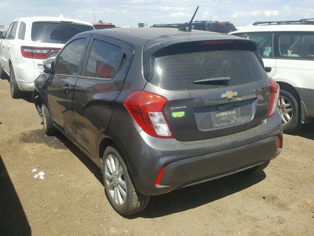 KL8CD6SA2GC618416 - 2016 CHEVROLET SPARK 1LT Серый фото 3