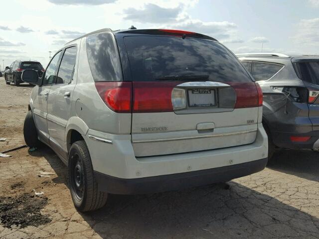 3G5DA03795S555480 - 2005 BUICK RENDEZVOUS WHITE photo 3