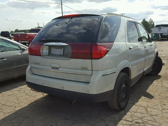 3G5DA03795S555480 - 2005 BUICK RENDEZVOUS WHITE photo 4