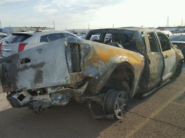 5TFRV54199X071078 - 2009 TOYOTA TUNDRA DOU BURN photo 4