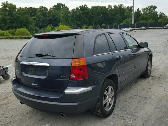 2A8GM68X17R112600 - 2007 CHRYSLER PACIFICA T GRAY photo 4