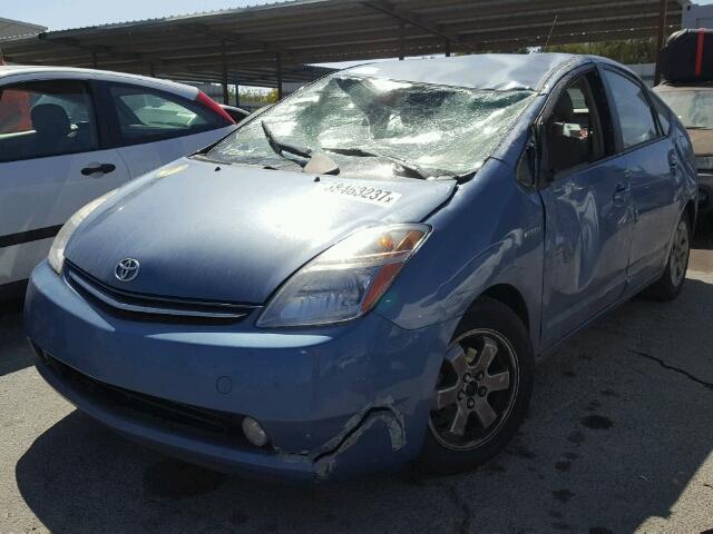 JTDKB20UX87806058 - 2008 TOYOTA PRIUS BLUE photo 2