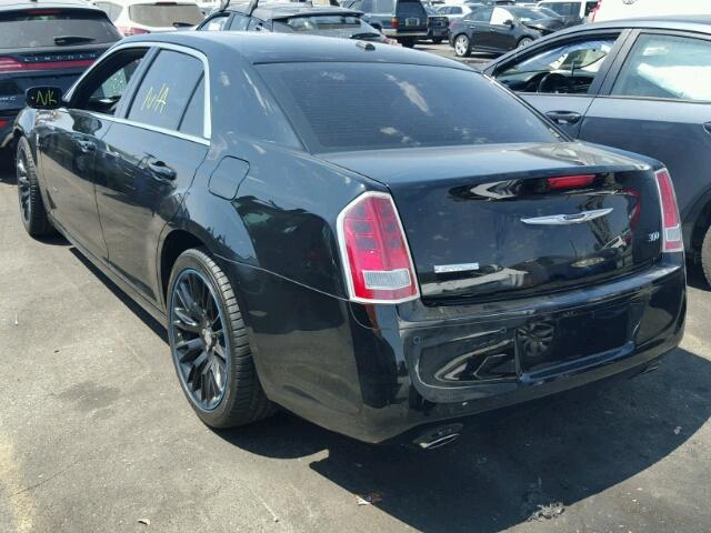 2C3CCADTXCH315505 - 2012 CHRYSLER 300 V8 BLACK photo 3