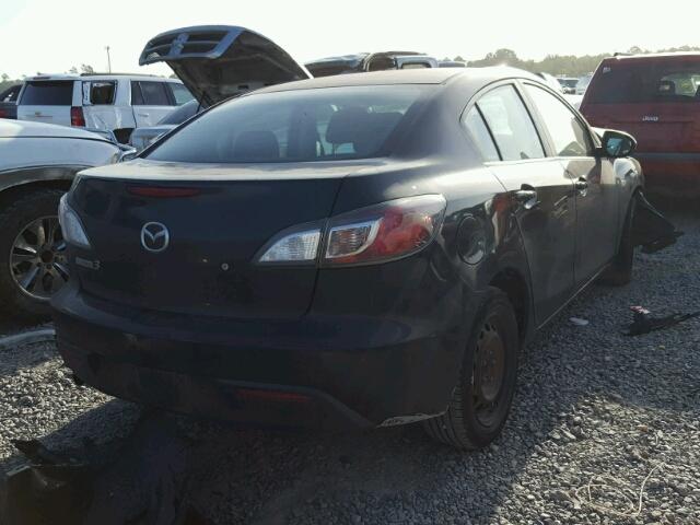 JM1BL1UF7B1403071 - 2011 MAZDA 3 I BLACK photo 4