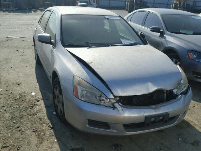 JHMCM564X7C025486 - 2007 HONDA ACCORD LX SILVER photo 1