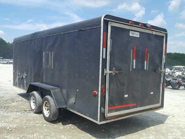 5D4FB18222G004374 - 2002 MISC TRAILER Czarny zdjęcie 3