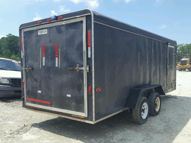 5D4FB18222G004374 - 2002 MISC TRAILER Czarny zdjęcie 4