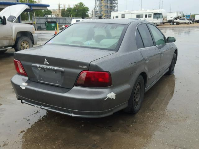 4A3AA46G12E051717 - 2002 MITSUBISHI GALANT ES GRAY photo 4