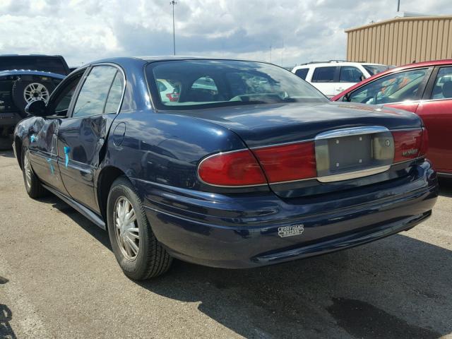 1G4HP52K444162315 - 2004 BUICK LESABRE CU BLACK photo 3