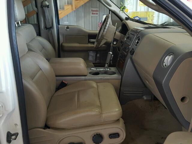 1FTPW14V07FB41408 - 2007 FORD F150 SUPER WHITE photo 5