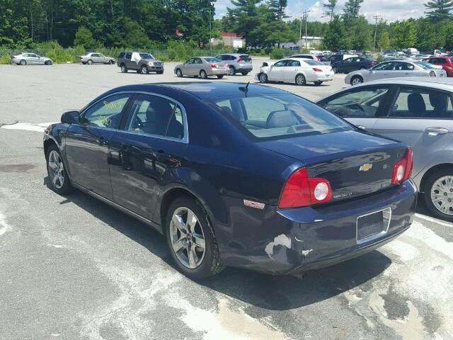 1G1ZC5E04AF249929 - 2010 CHEVROLET MALIBU 1LT ლურჯი ფოტო 3