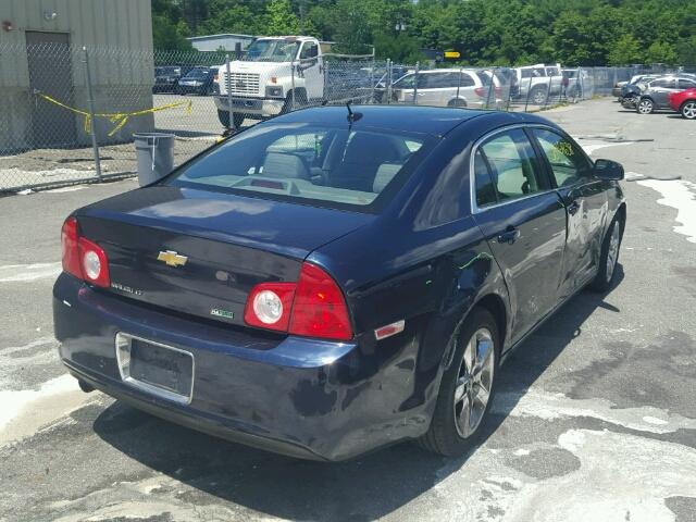 1G1ZC5E04AF249929 - 2010 CHEVROLET MALIBU 1LT ლურჯი ფოტო 4