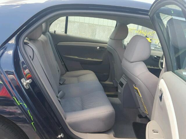 1G1ZC5E04AF249929 - 2010 CHEVROLET MALIBU 1LT ლურჯი ფოტო 6