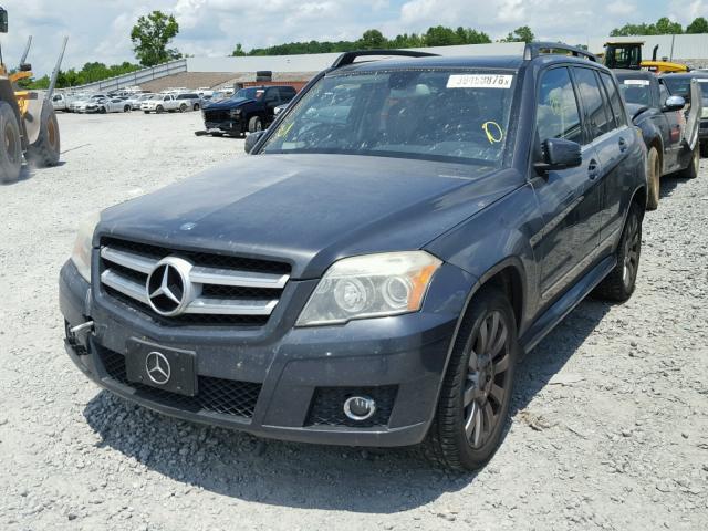 WDCGG8HB1AF422737 - 2010 MERCEDES-BENZ GLK 350 4M GRAY photo 2