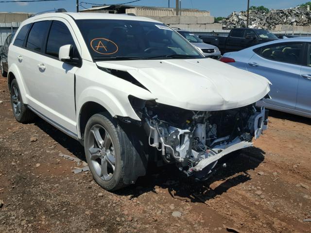 3C4PDDGG0GT150412 - 2016 DODGE JOURNEY CR WHITE photo 1