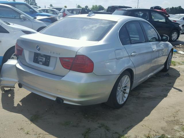 WBAPN7C51BA781282 - 2011 BMW 335 D SILVER photo 4